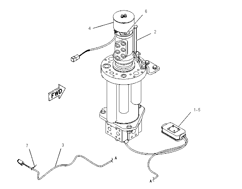 WIRING GP-REAR ATTACHMENTS 1384512 CAT
