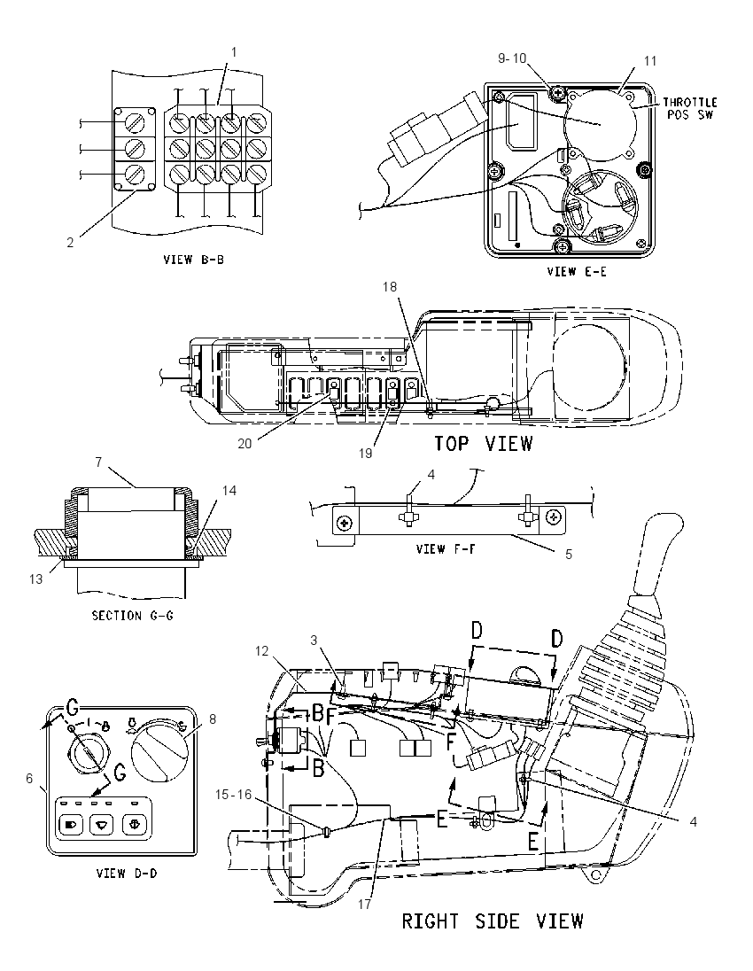 Проводка консоли 1060058 CAT