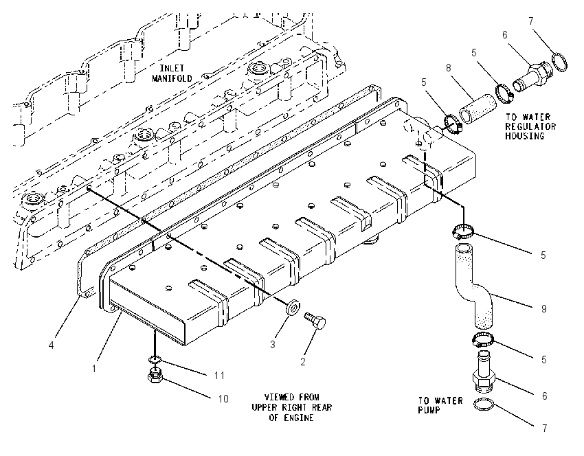 AFTERCOOLER GP-TREATED WATER 1323517 CAT