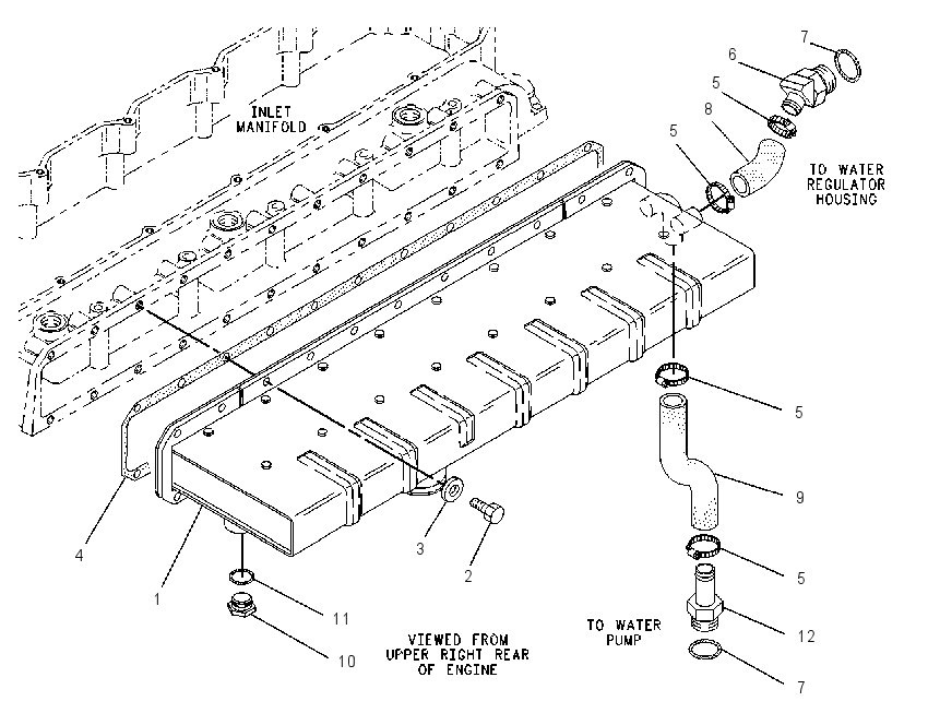 AFTERCOOLER GP-TREATED WATER 1323518 CAT