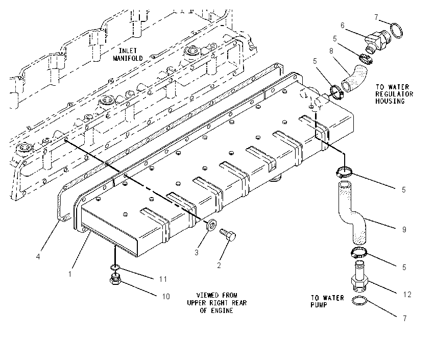 AFTERCOOLER GP-TREATED WATER 1323519 CAT