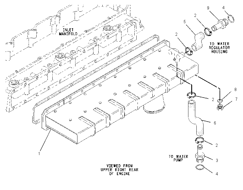 AFTERCOOLER GP-TREATED WATER 1342357 CAT