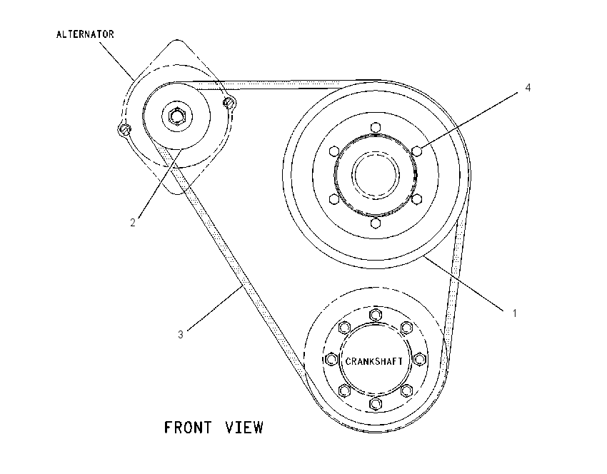 PULLEY GP-FAN & ALT DRIVE 1171851 CAT