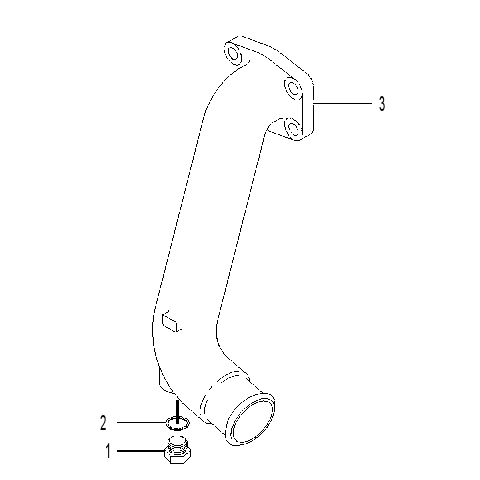 TUBE GP-HYDRAULIC 1136716 CAT