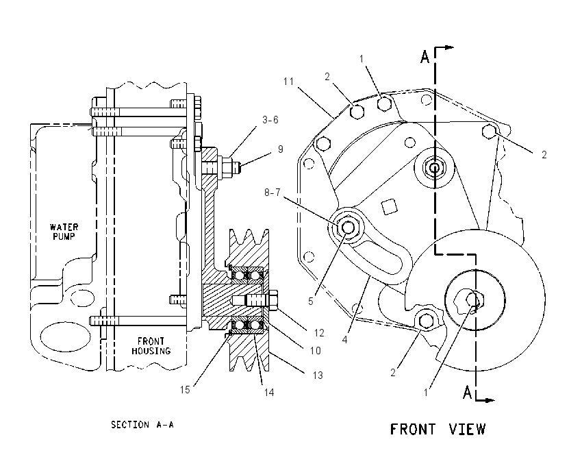 BELT TIGHTENER GP 1268550 CAT