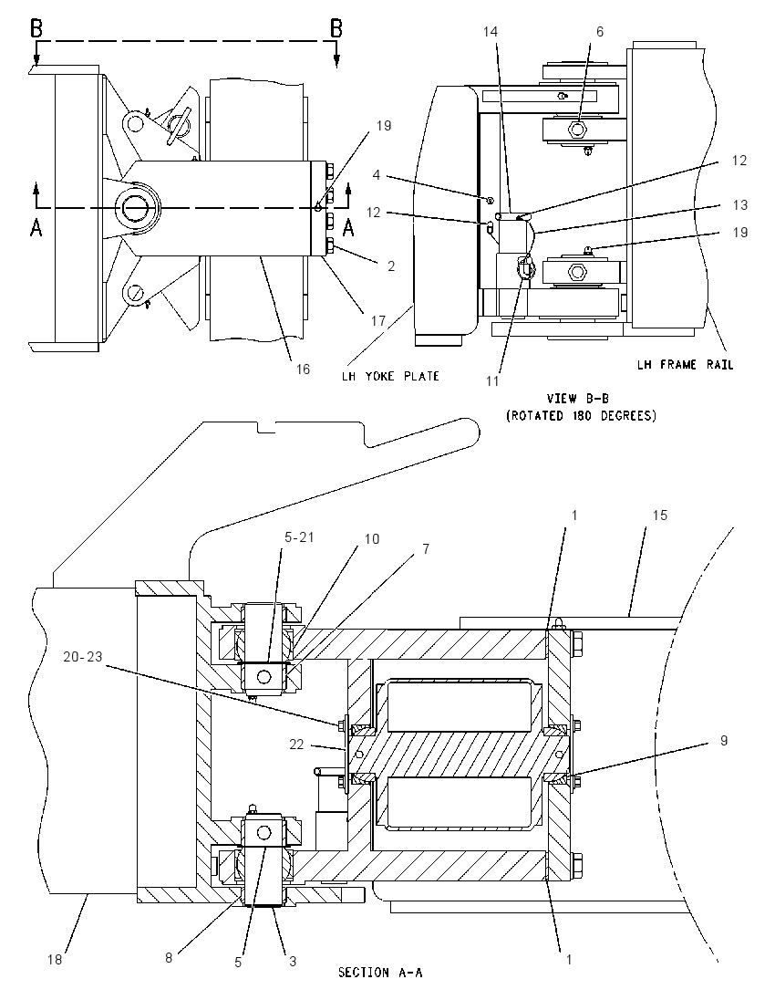 FRAME GP-MAIN 1047197 CAT