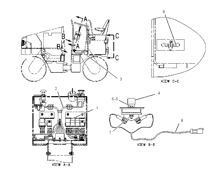 SWITCH GP-BRAKE 1303227 CAT