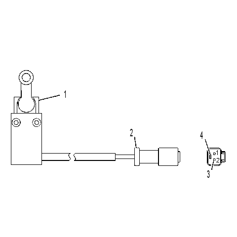 SWITCH GP-ROLLER 1250672 CAT