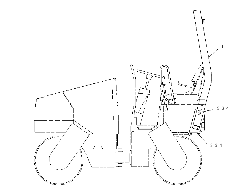 Каркас безопасности (ROPS) 1148618 CAT