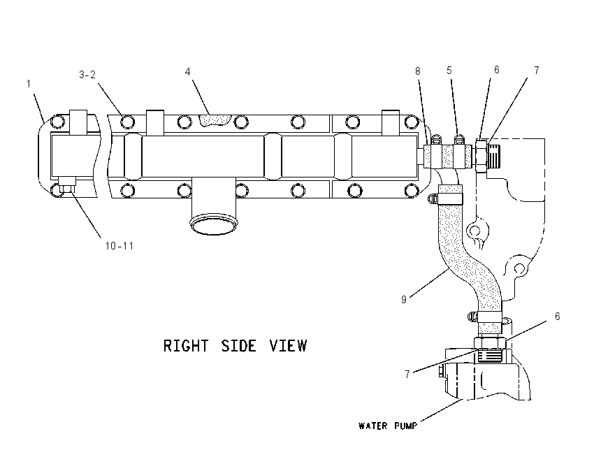 AFTERCOOLER GP 1265974 CAT