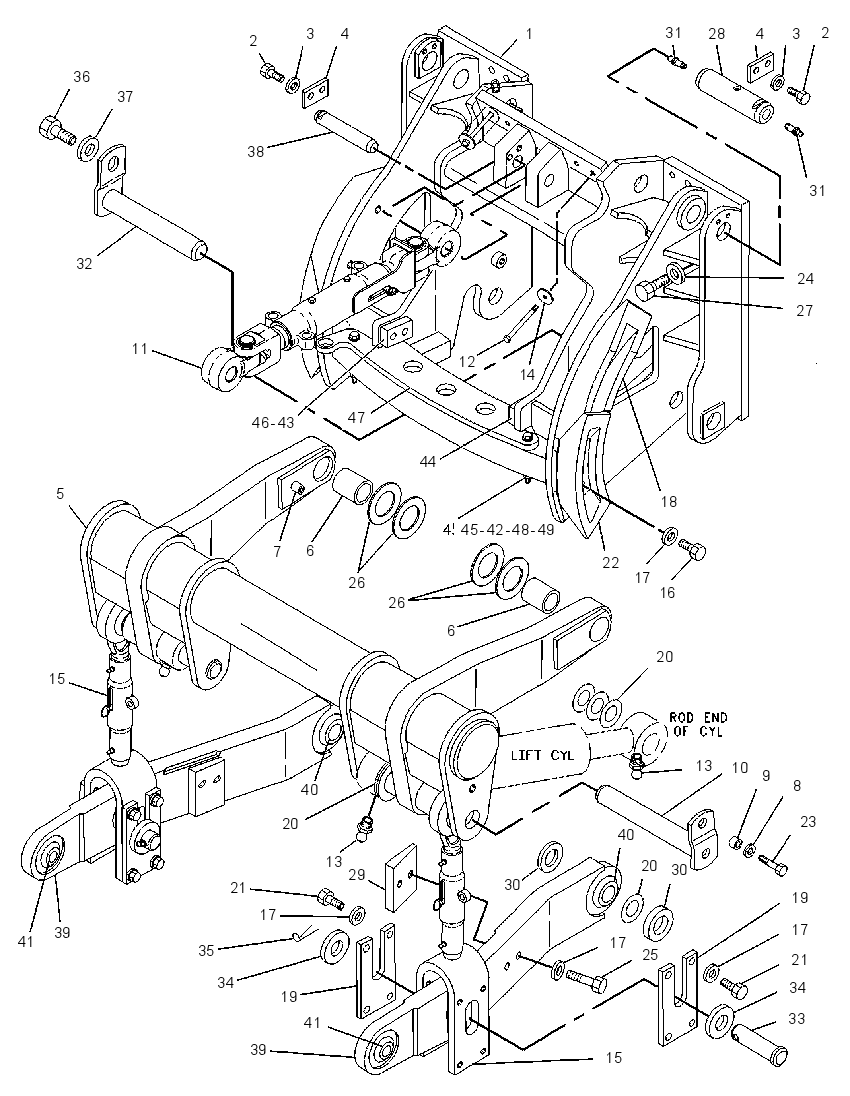HITCH GP-3 POINT 1137308 CAT