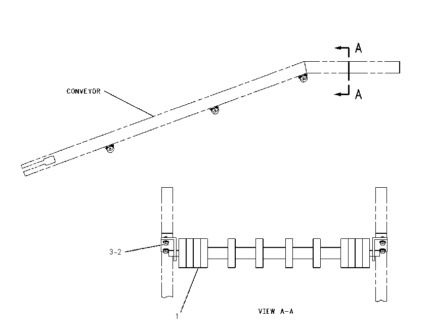 IDLER GP-CONVEYOR 1301867 CAT