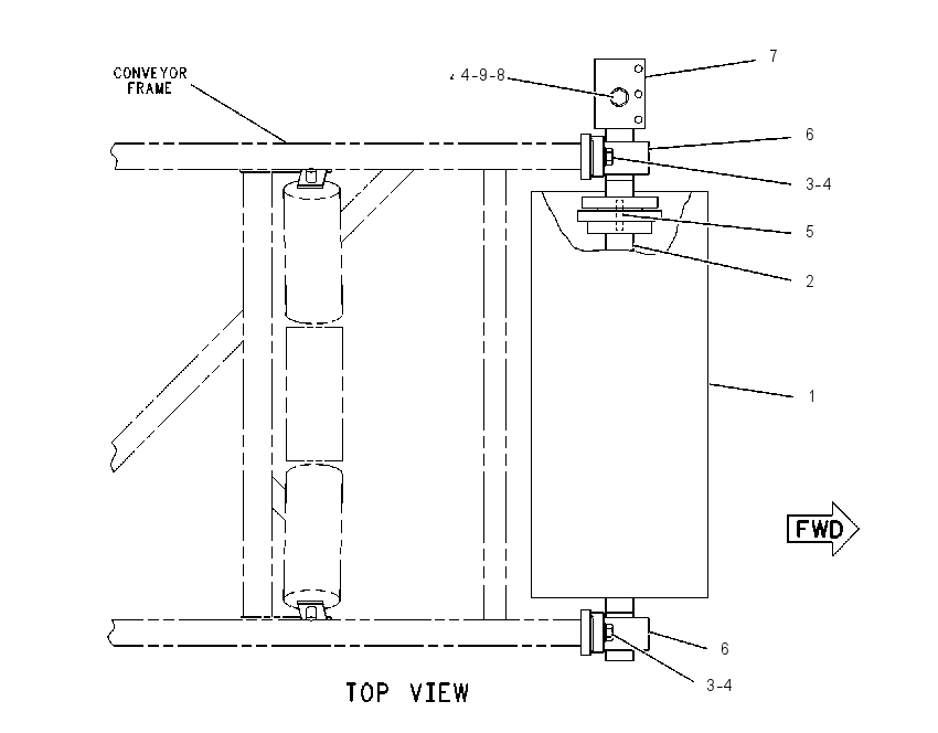 PULLEY GP-CONVEYOR 1345047 CAT