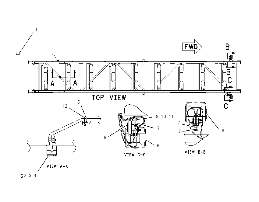 WIRING GP-CONVEYOR 1346229 CAT