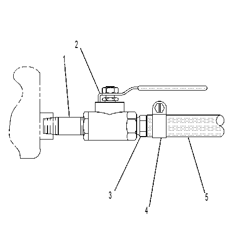 LINES GP-COOLANT DRAIN 1339527 CAT