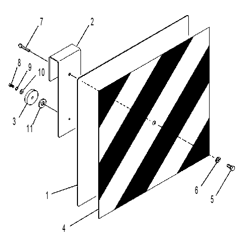 PLATE GP-SIDE 1014419 CAT