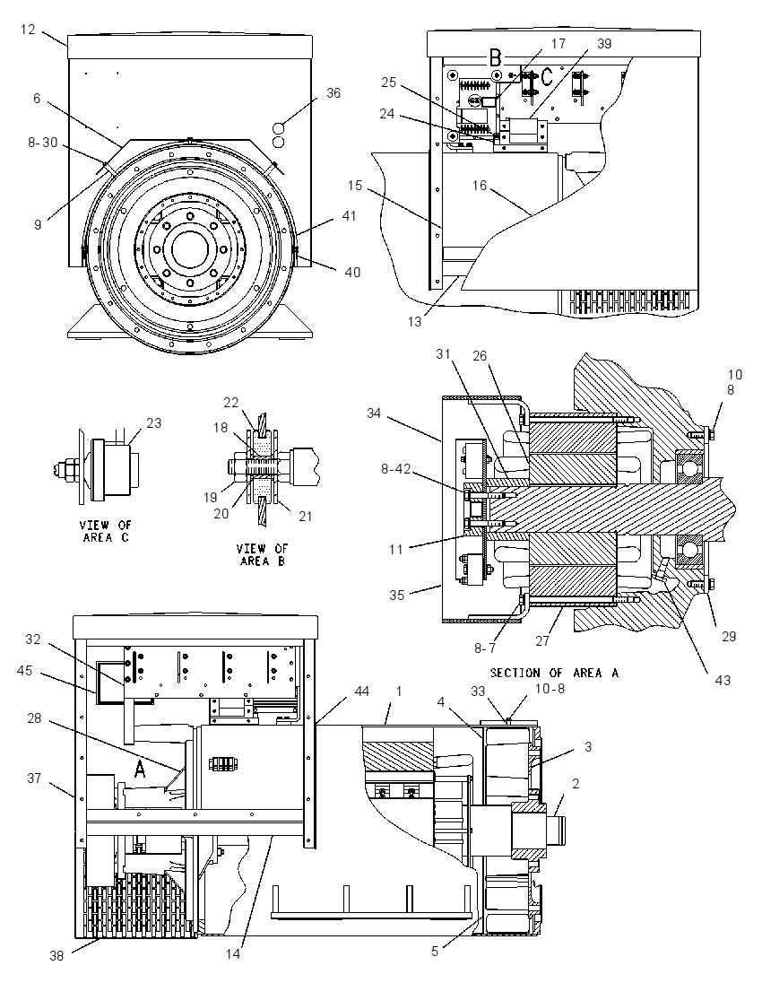 Генератор 1091598 CAT