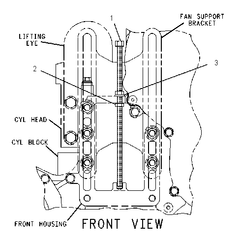 FASTENER GP-FAN DRIVE 1022265 CAT