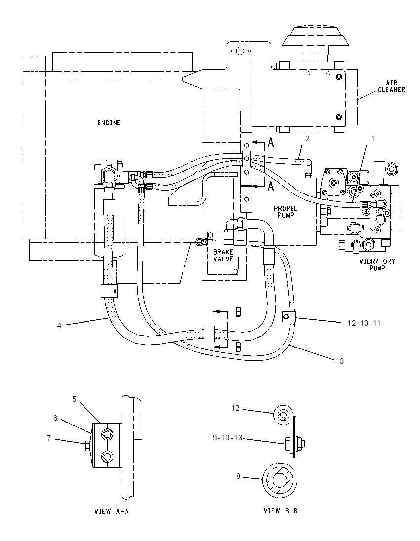 LINES GP-HYDRAULIC FILTER 1041771 CAT