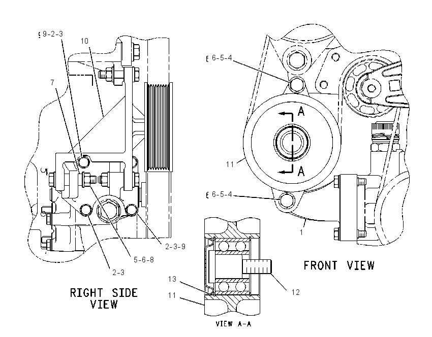 PULLEY GP-ENGINE 1305871 CAT