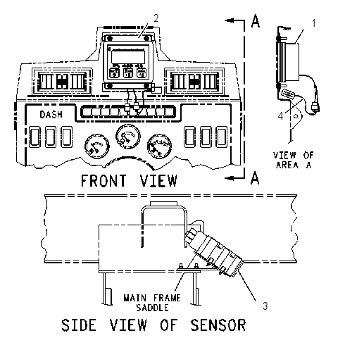 MONITOR AR-MACHINE PERFORMANCE 1137244 CAT