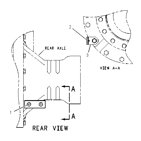 REFLECTOR GP 1328625 CAT