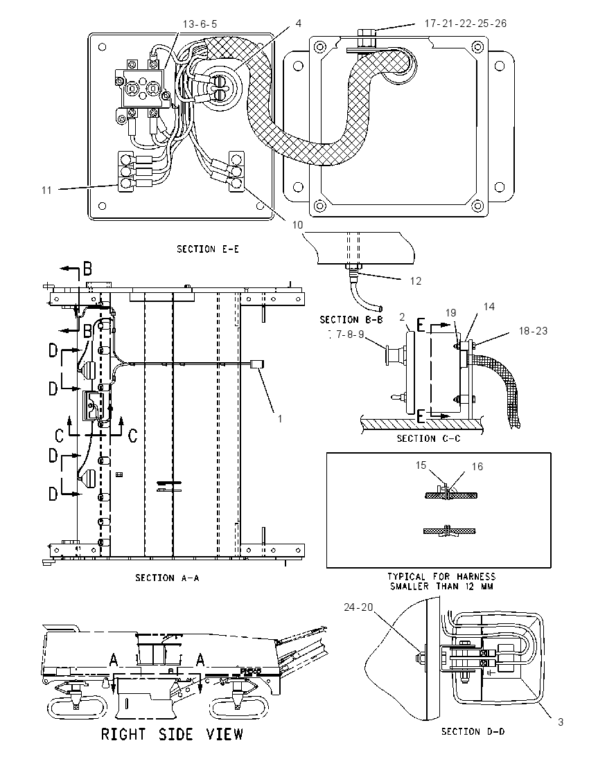 WIRING GP-ROTOR 1334060 CAT