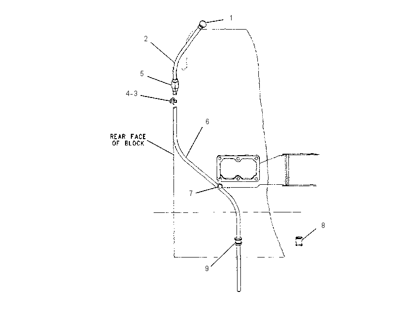 Указатель уровня масла (щуп) 5N4714 CAT