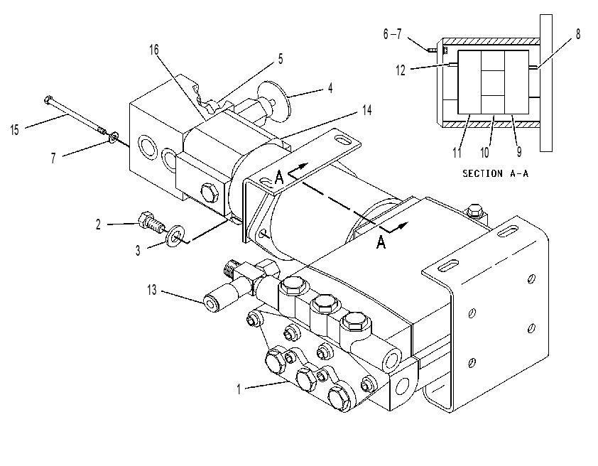 PUMP & MOTOR GP-WATER SPRAY 1324861 CAT