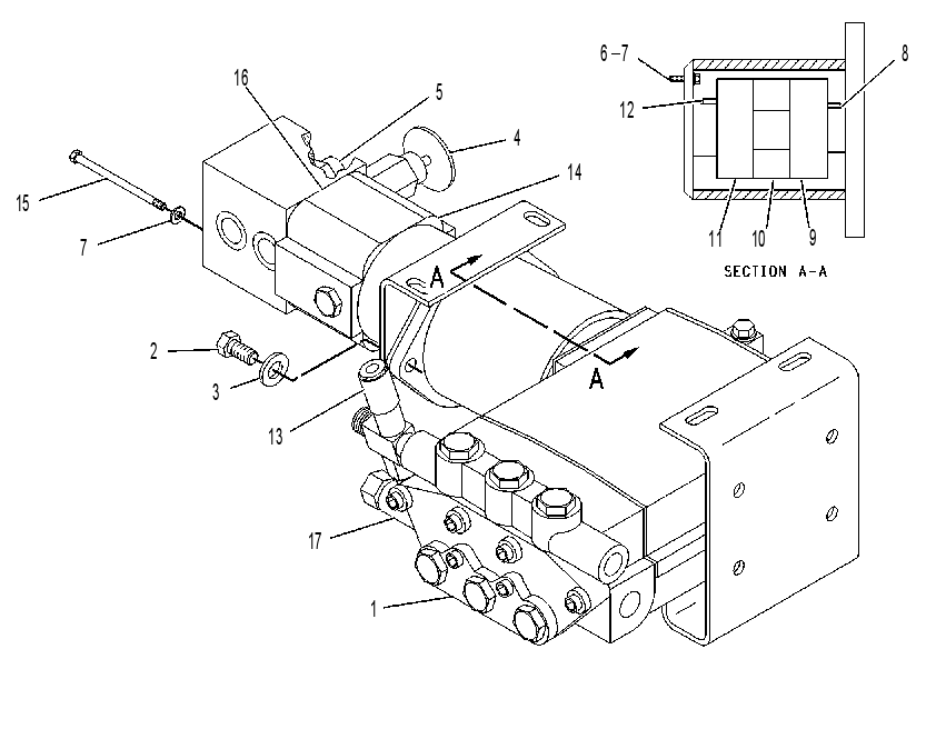 PUMP & MOTOR GP-WATER SPRAY 1123134 CAT