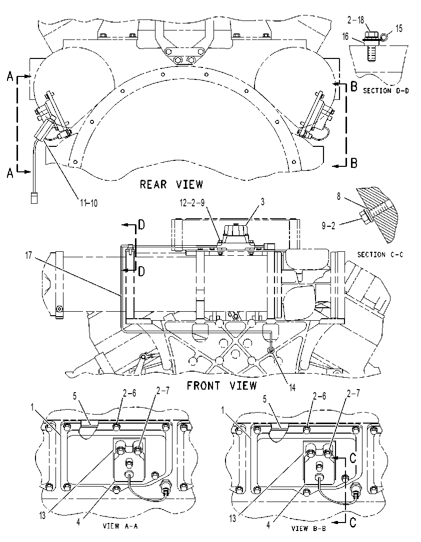 CONTROL & COVER GP-ENG ELEK 1355013 CAT