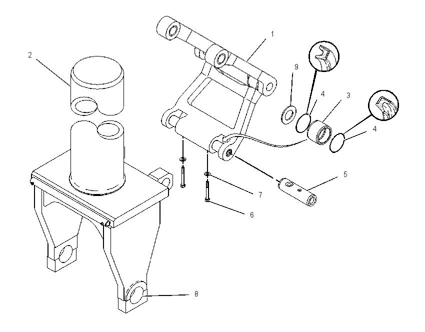 FRAME GP-TELESCOPING 1248306 CAT
