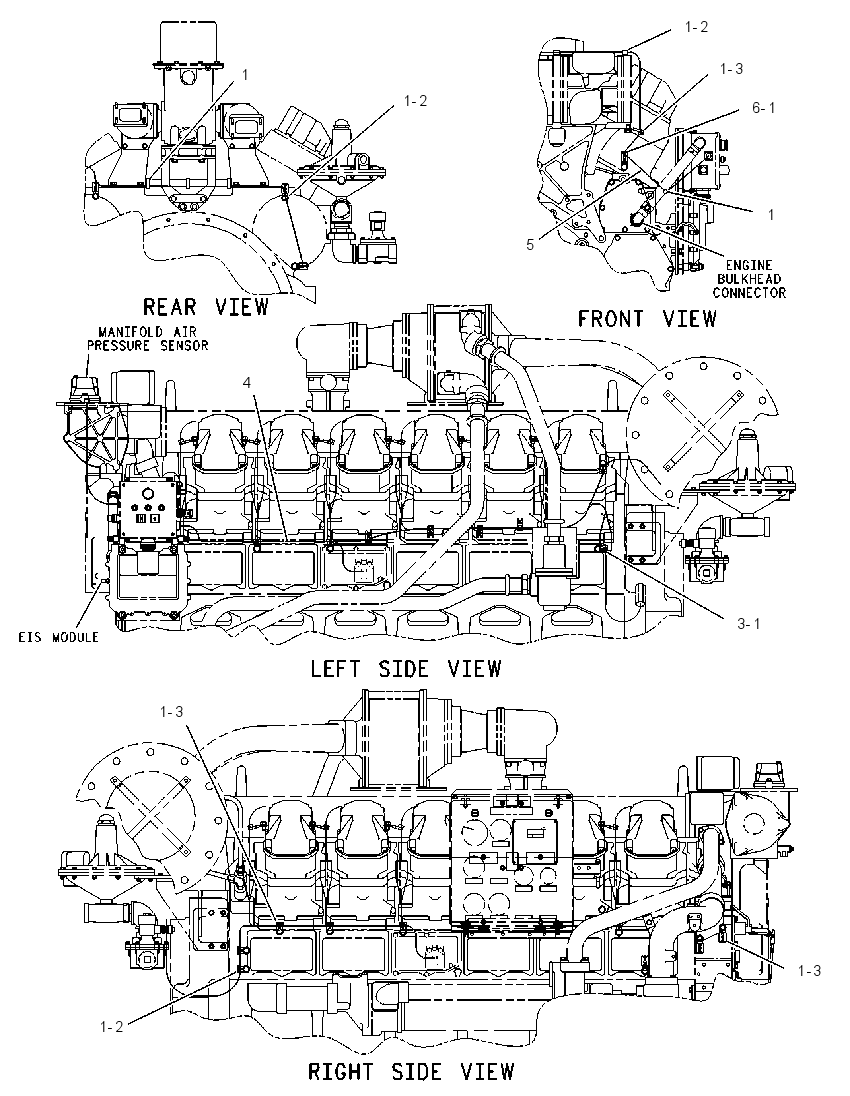 WIRING GP-EIS 1313876 CAT