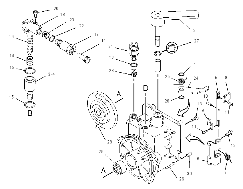 DRIVE GP-GOV & TRANSFER PUMP 9Y4387 CAT