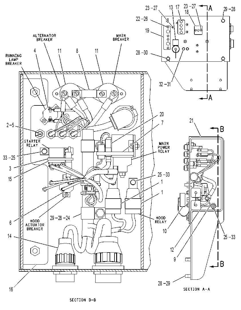 WIRING GP-RELAY PANEL 1355095 CAT
