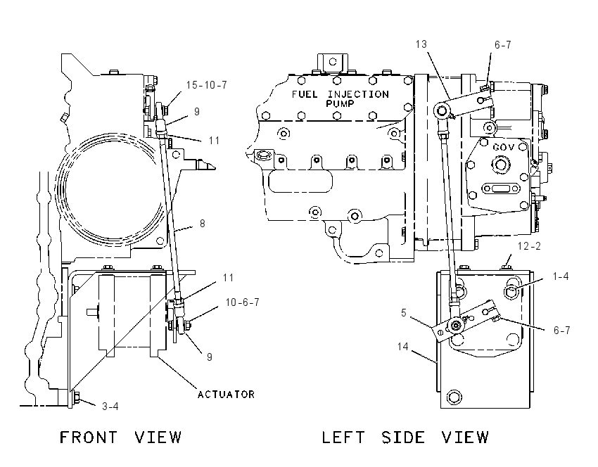 MOUNTING GP-ACTUATOR 1117534 CAT