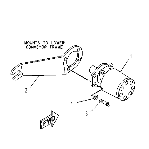 MOTOR GP-HYDRAULIC 1G7938 CAT