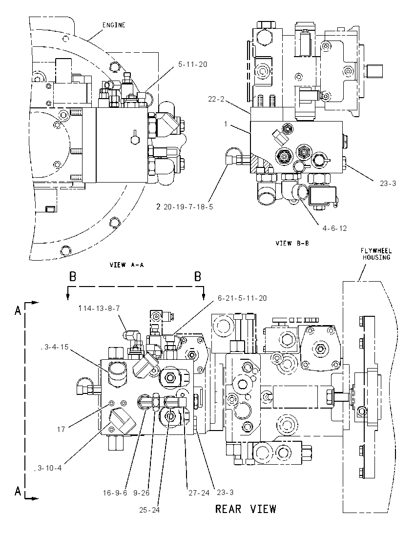 VALVE & MTG GP-VIBRATORY 1263447 CAT