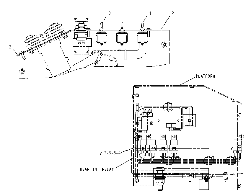 SWITCH GP-VIBRATORY & SPRAY 1218281 CAT
