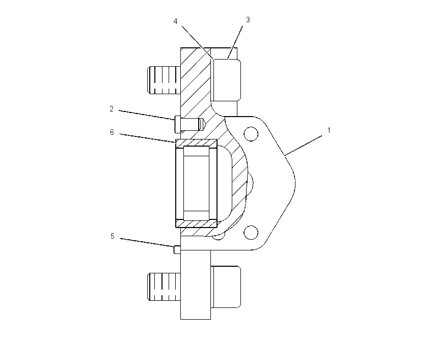 PLATE GP-MOTOR 1259115 CAT