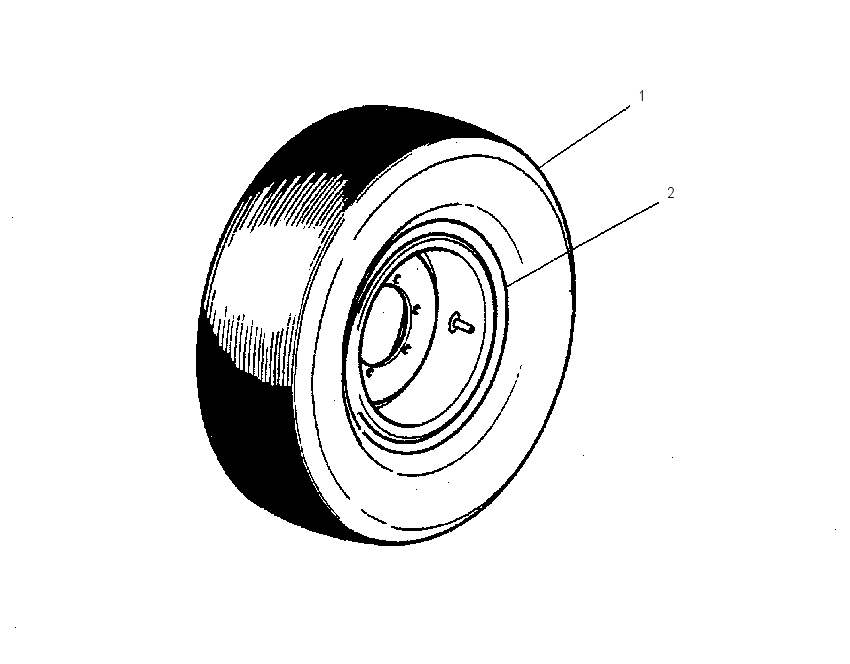 Колесо 1G3929 CAT