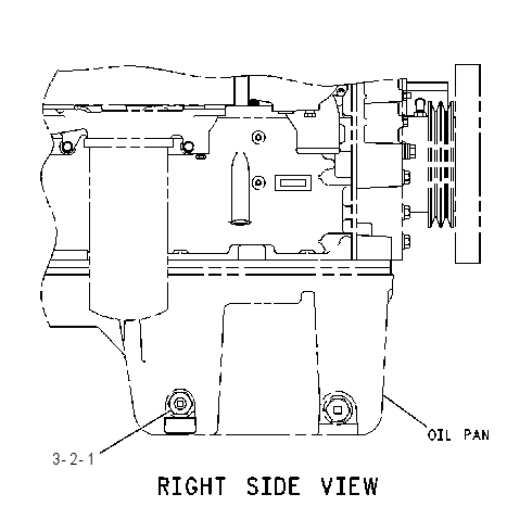 ADAPTER GP-OIL PAN DRAIN 1269572 CAT