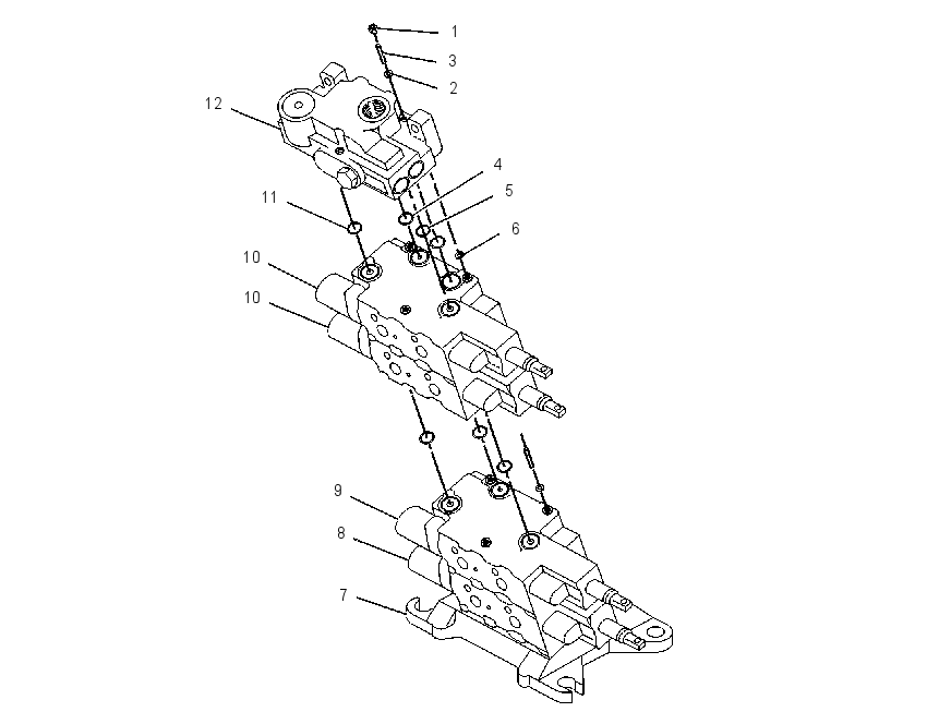 VALVE AS-REMOTE 1082912 CAT