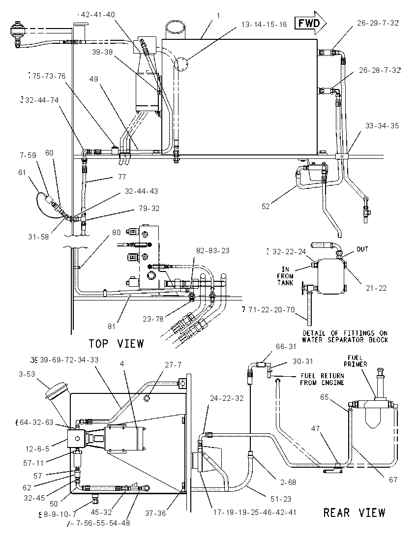 TANK & PUMP GP-FUEL 1066608 CAT