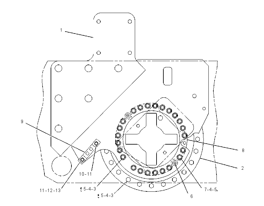 SUPPORT GP-VIBRATORY 1183870 CAT