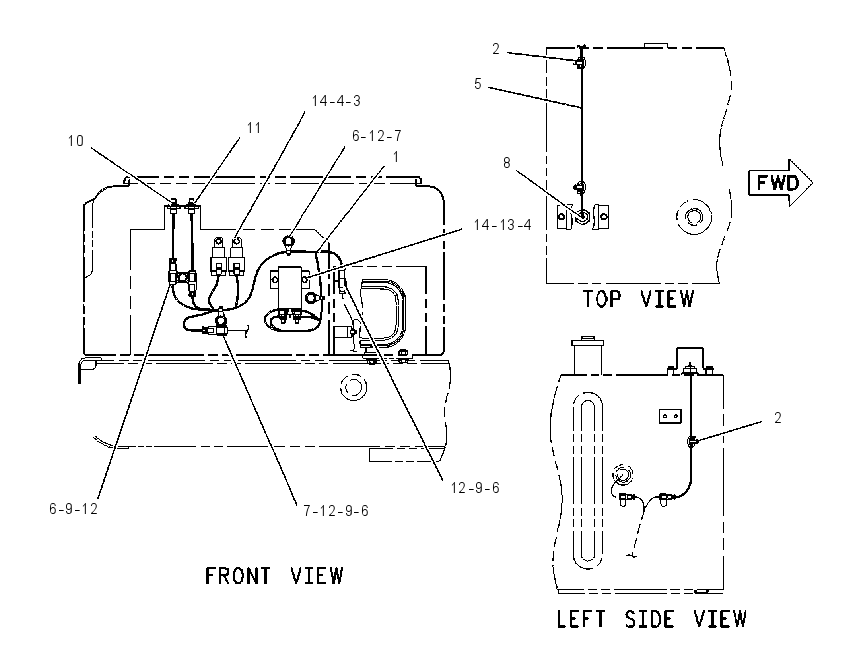 WIRING GP-REFUELING PUMP 1160083 CAT