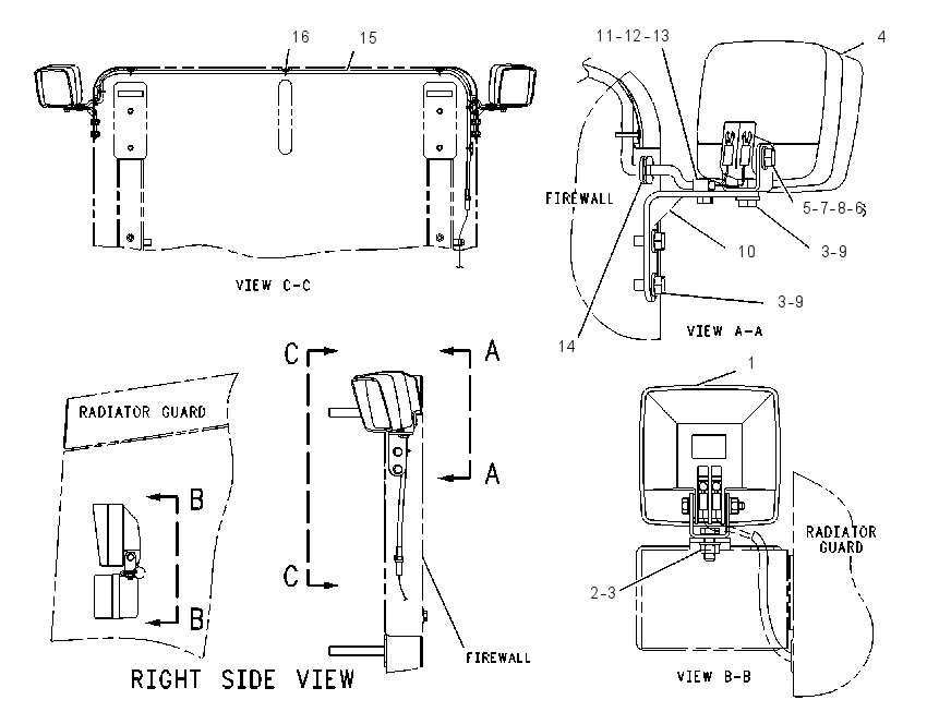 LIGHTING GP-REAR 1096902 CAT