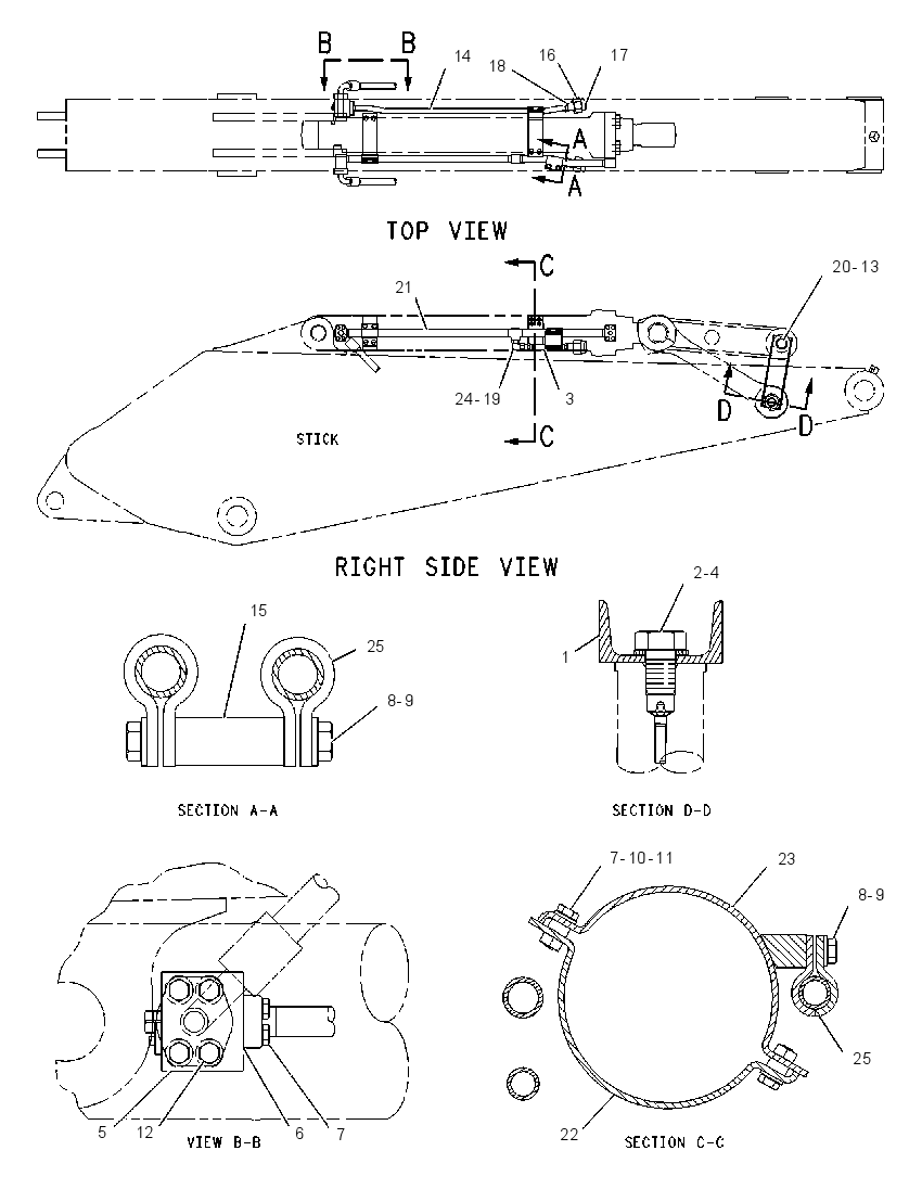 ACTUATOR GP-CLAMSHELL 1307698 CAT