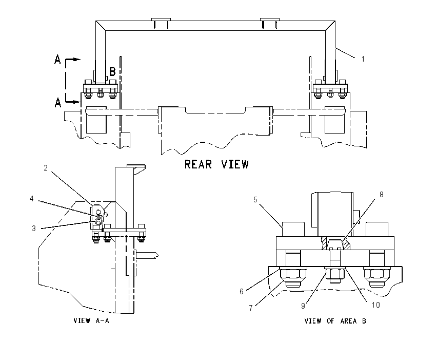 SUPPORT GP-PLATFORM 1221870 CAT