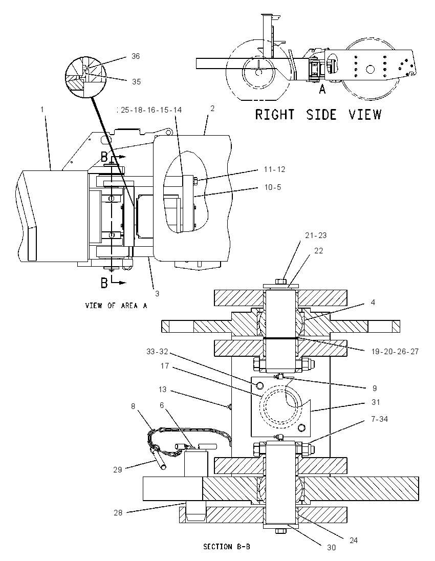 FRAME GP-MAIN 1254463 CAT